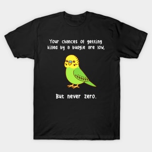 Budgie Never Zero T-Shirt